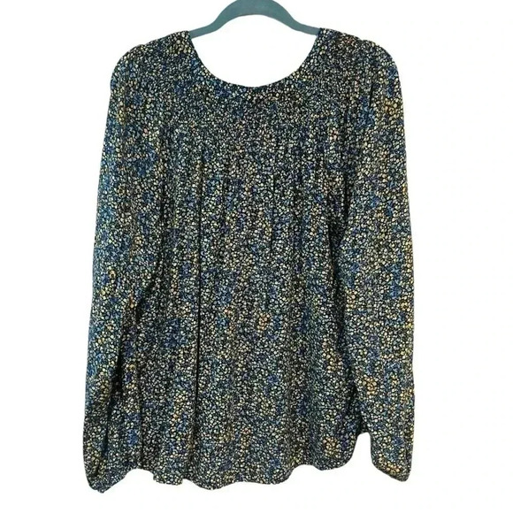 Croft and Barrow size XL floral pullover blouse EUC - Picture 5 of 10